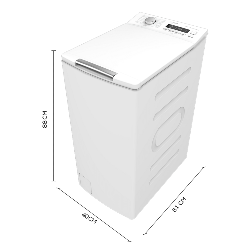 Lavadora carga superior Bolero DressCode Top 80 Inverter