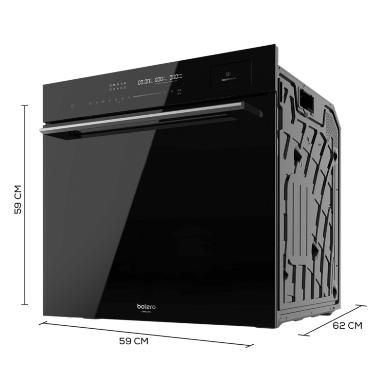 Horno integrable Bolero Hexa V 3000 Black
