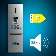 Bolero CoolMarket Combi 322 WD Inox D