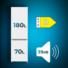 Bolero CoolMarket Combi 250 White D