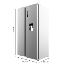 Bolero CoolMarket SBS 559 Inox D