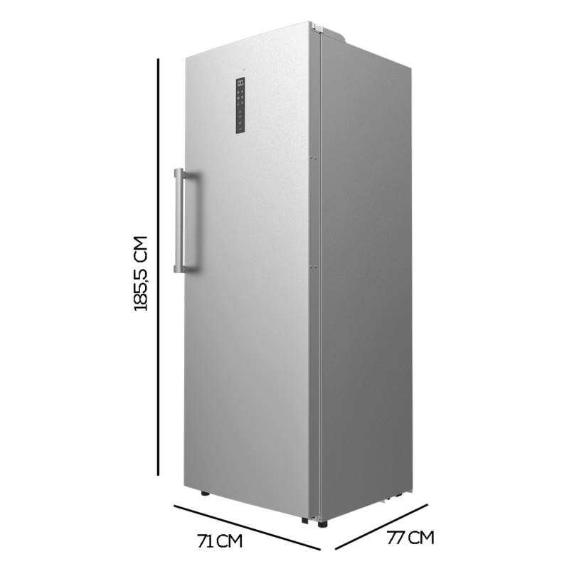 Congelador Bolero CoolMarket UF 380 inox D