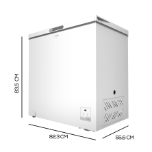 Congelador Bolero CoolMarket Chest 199 white E