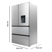 Bolero CoolMarket FD 510 WD Inox E