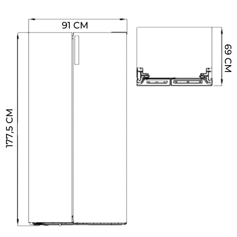 Bolero CoolMarket SBS 592 WD Dark E