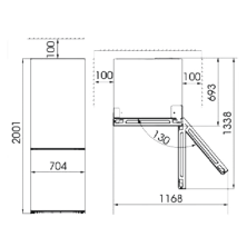 Bolero CoolMarket Combi 495 Dark E