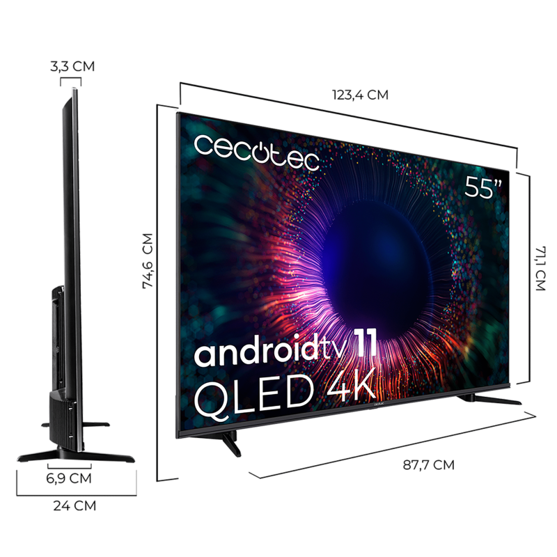 TV Cecotec V1+ series VQU11055+