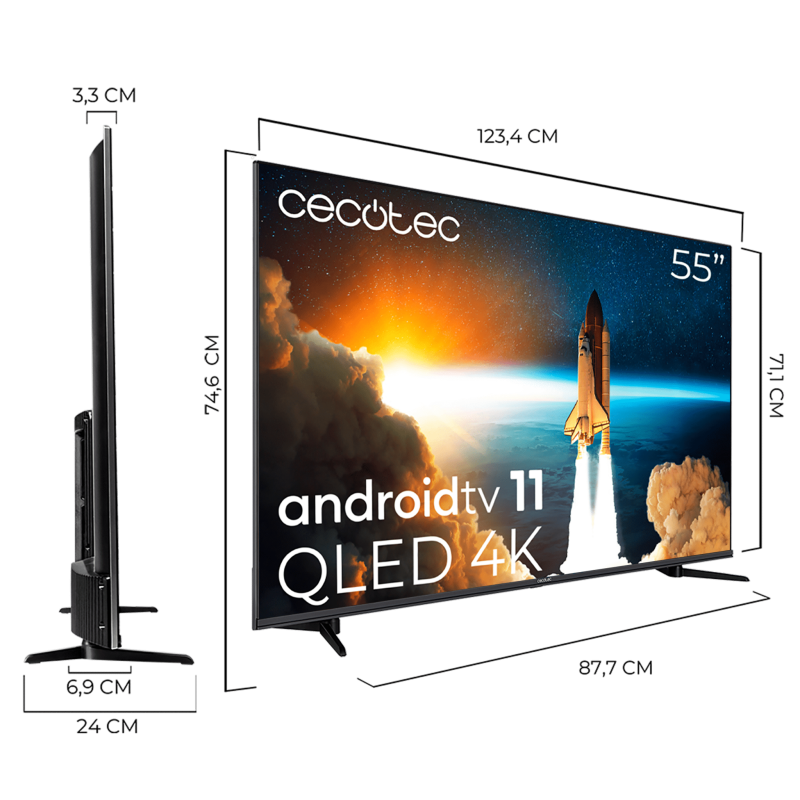 TV Cecotec V1+ series VQU11055+S
