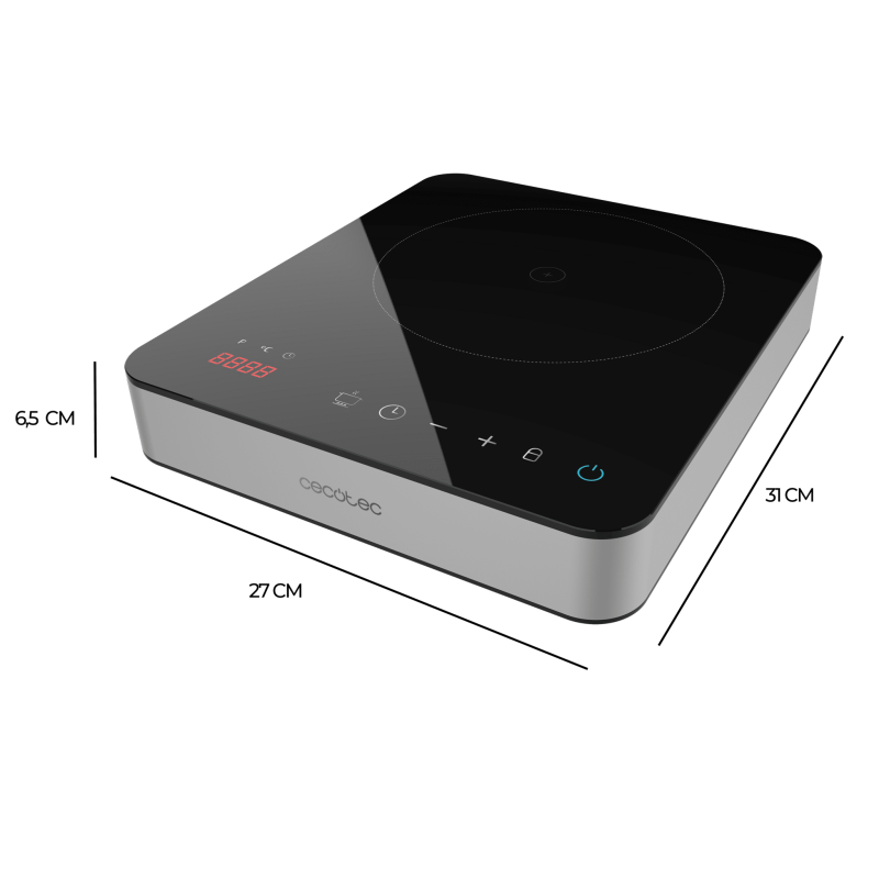 Placa de inducción Full Magma Single