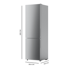 Bolero CoolMarket Combi 356 Glass Grey D