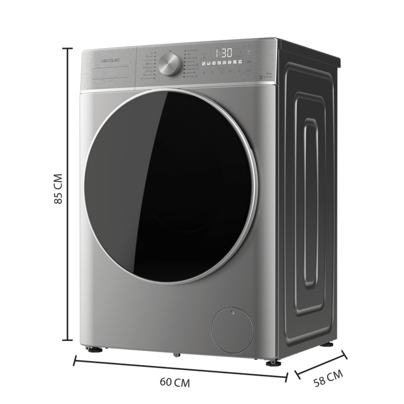 Lavadora secadora Bolero Wash&Dry 10680 Inverter Steel B