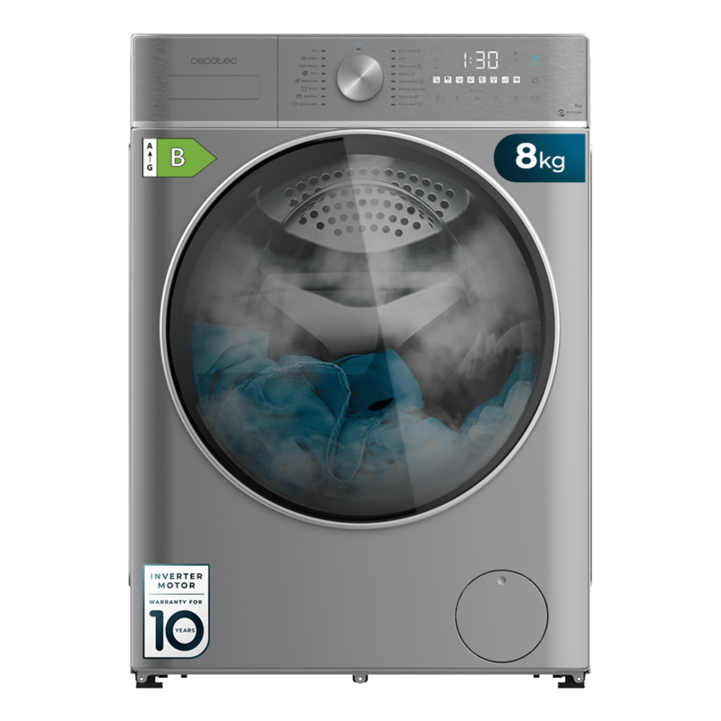 Lavadora secadora Bolero Wash&Dry 8580 Inverter Steel B