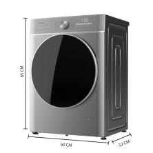 Lavadora secadora Bolero Wash&Dry 8580 Inverter Steel B