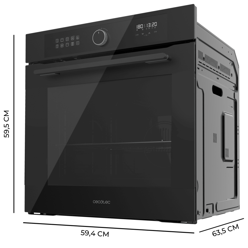 Bolero Hexa AF316000 Glass Black A