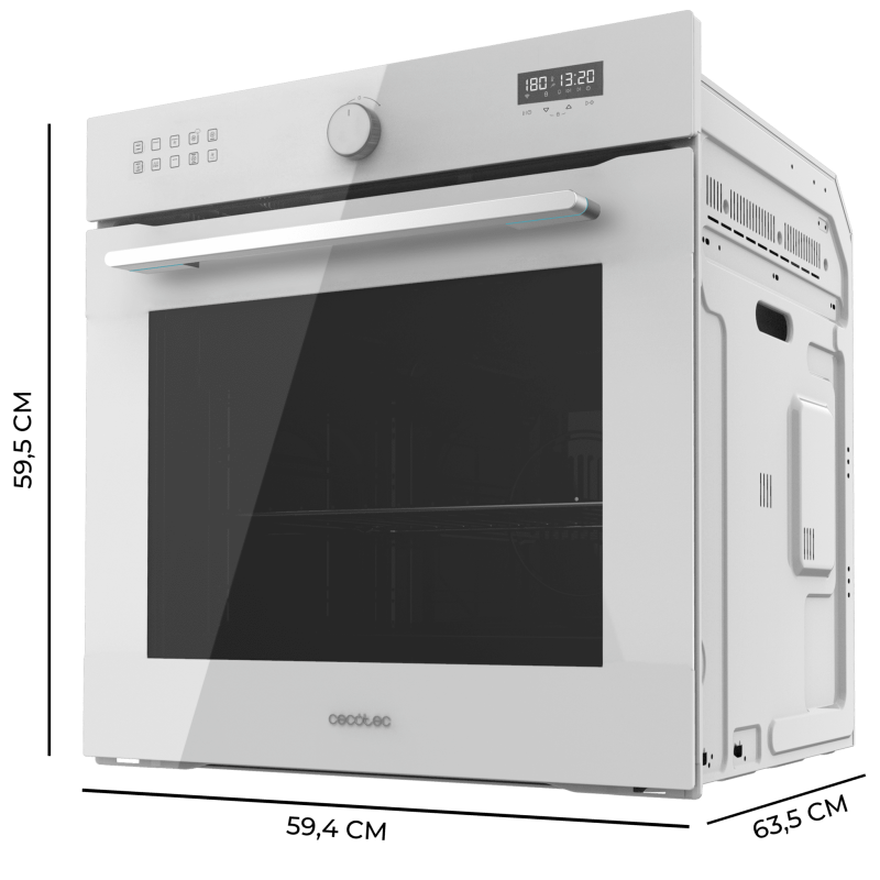 Bolero Hexa AF316000 Glass White A