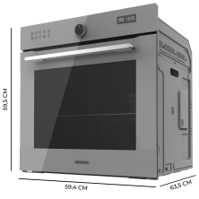 Bolero Hexa AF316000 Glass Grey A