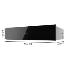 Bolero Hexa WD Glass Black