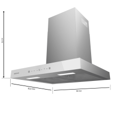 Bolero Flux TT 605500 Glass White A++