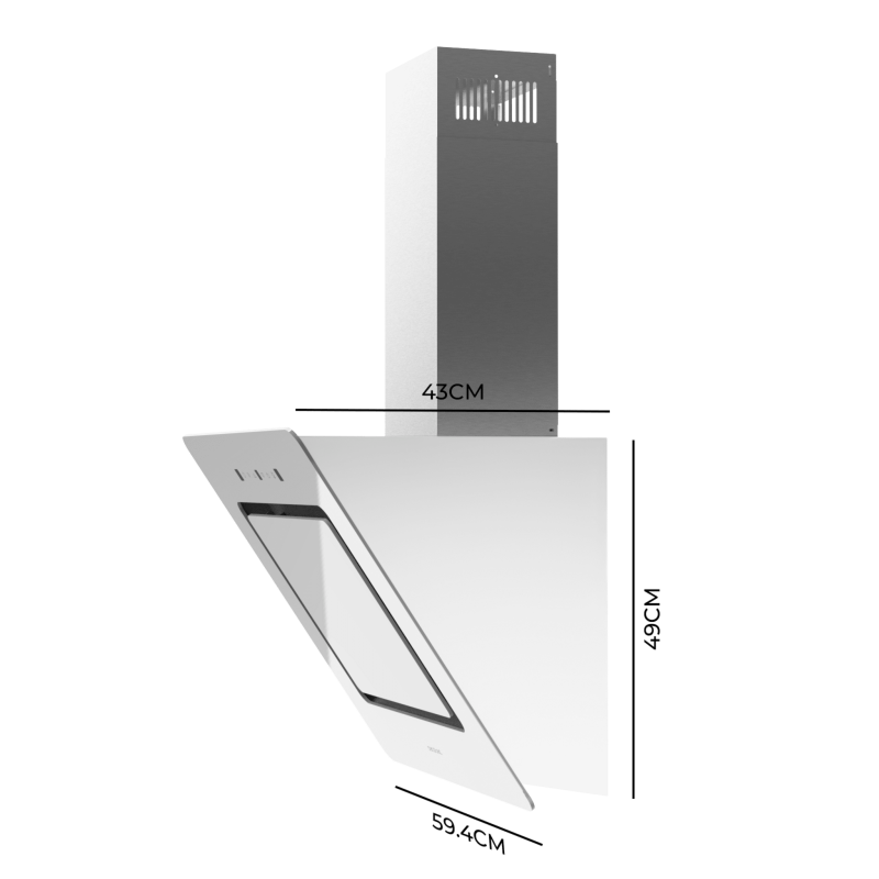 Bolero Flux DT 608002 Glass White A++