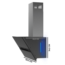 Bolero Flux DT 608010 Glass Black A++