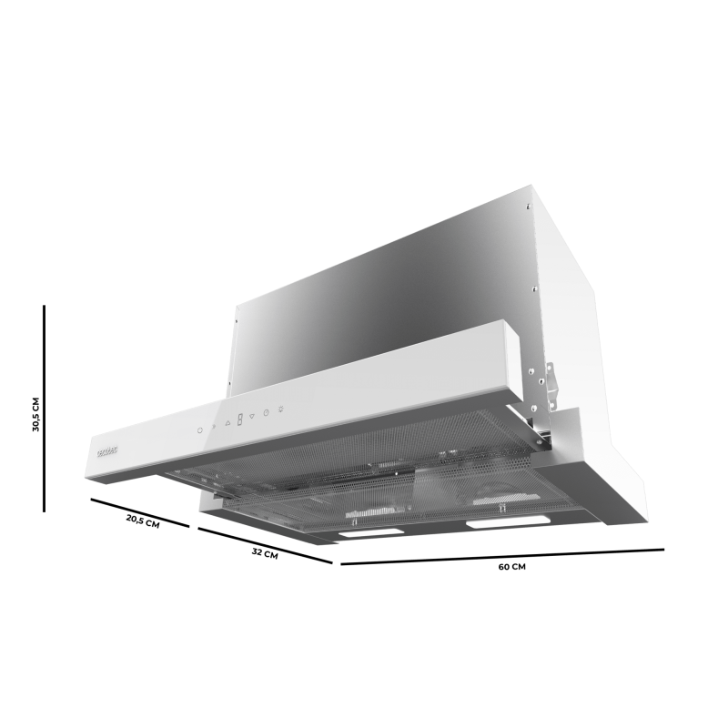 Bolero Flux TLT 605500 Glass White A++