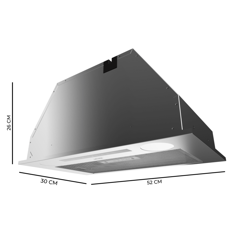 Bolero Flux IT 525500 Inox A++