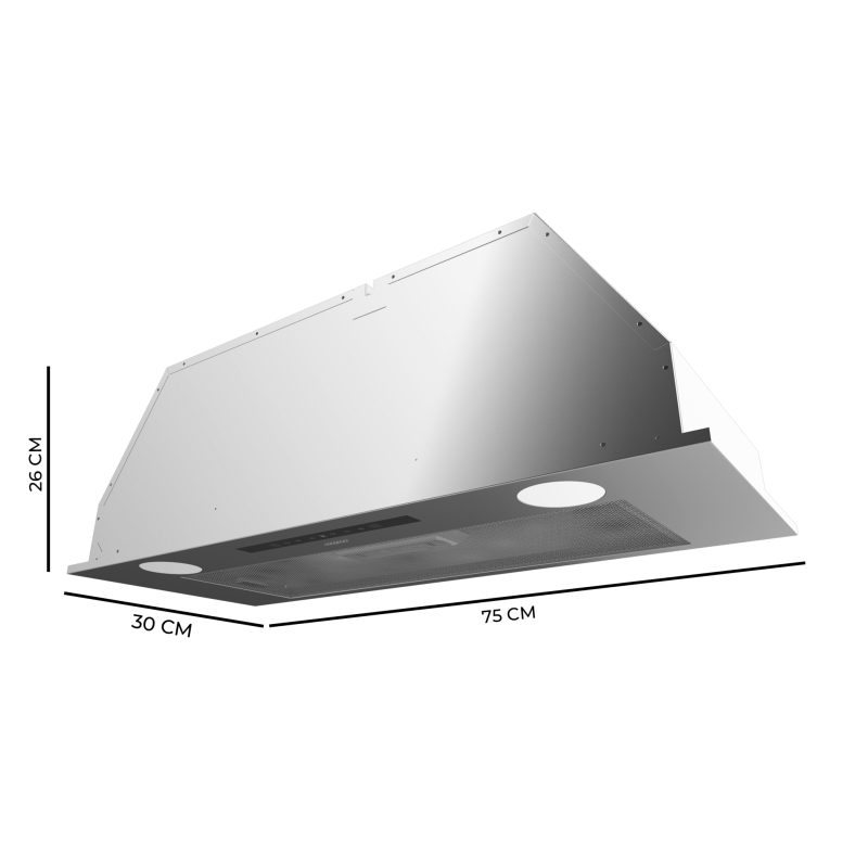 Bolero Flux IT 755500 Inox A++