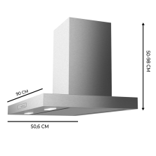 Bolero Flux TT 908000 Slim Glass White A++