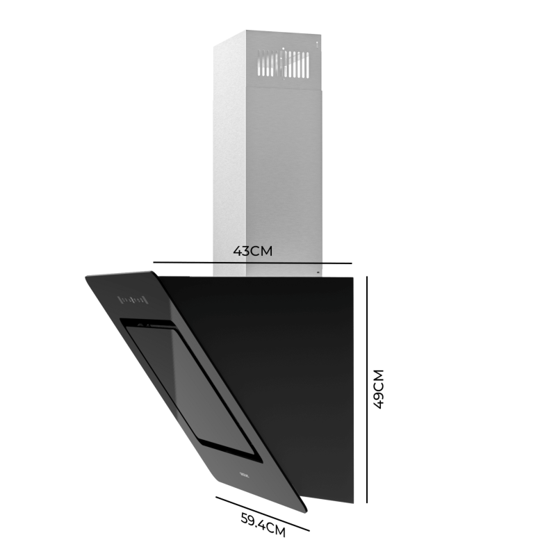 Bolero Flux DT 608002 Glass Black A++