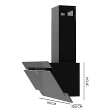 Bolero Flux DT 908000 Glass Black A++