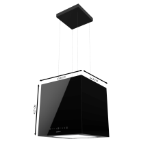 Bolero Flux CCT 448000 Glass Black A++