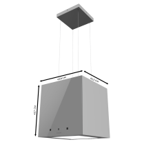 Bolero Flux CCT 448000 Glass Grey A++