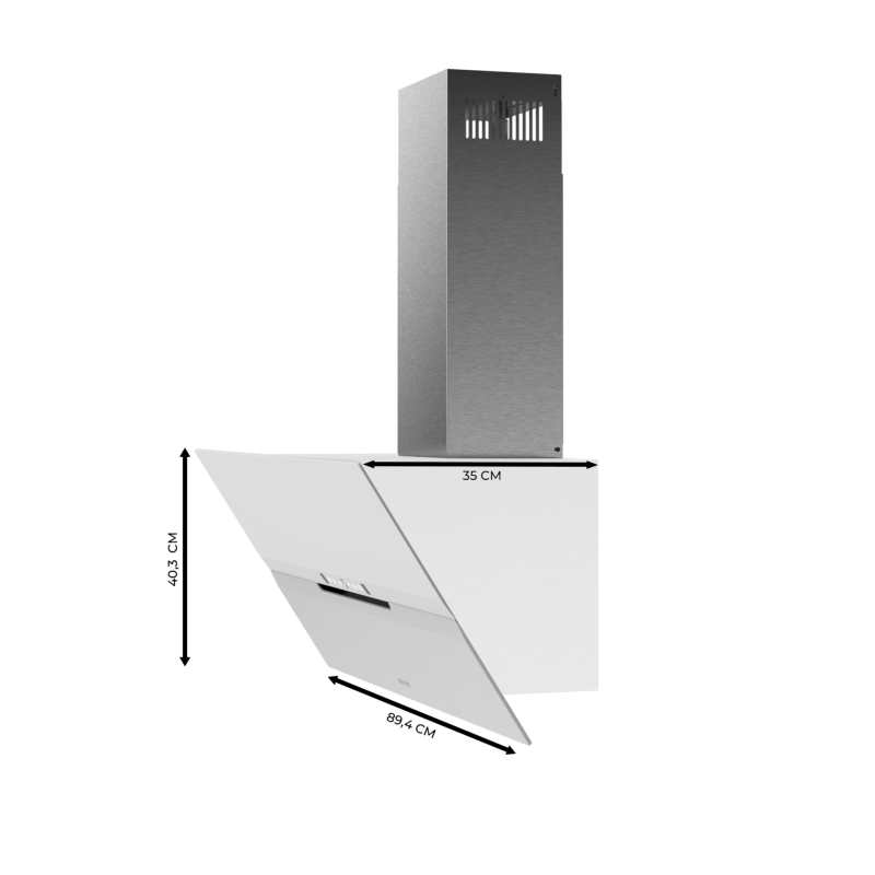 Bolero Flux DT 908010 Glass White A++