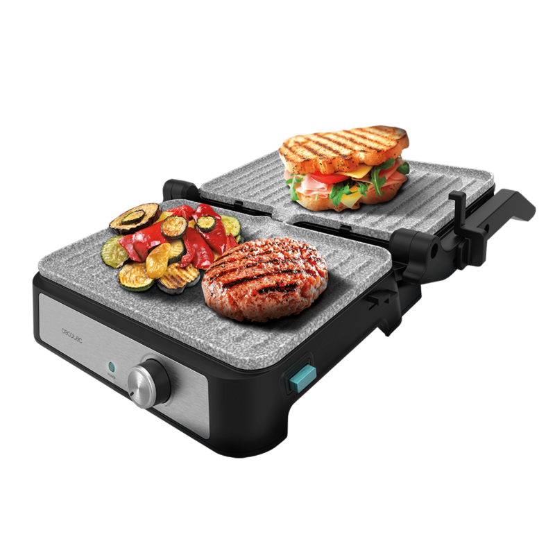 Parrilla Eléctrica Rock''''''''''''''''N Grill 1500 Take&Clean Stone