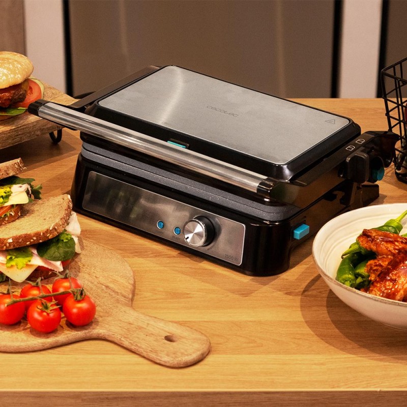 Parrilla Eléctrica Rock''''''''''''''''N Grill 1500 Take&Clean Stone