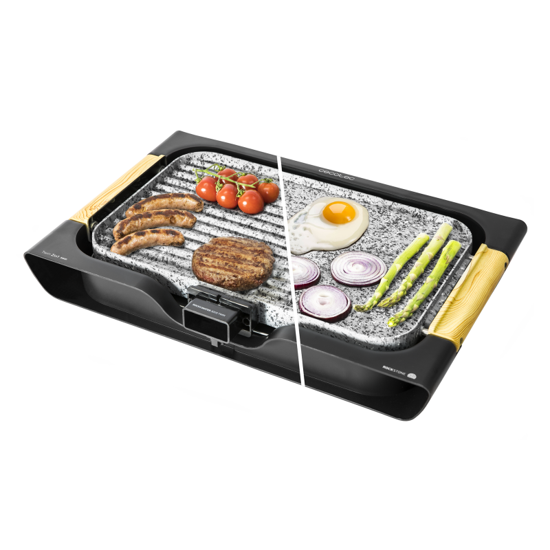 Plancha eléctrica Rock and water 3000 Twin