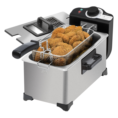 Freidora Con Aceite Cleanfry 3L Full Inox