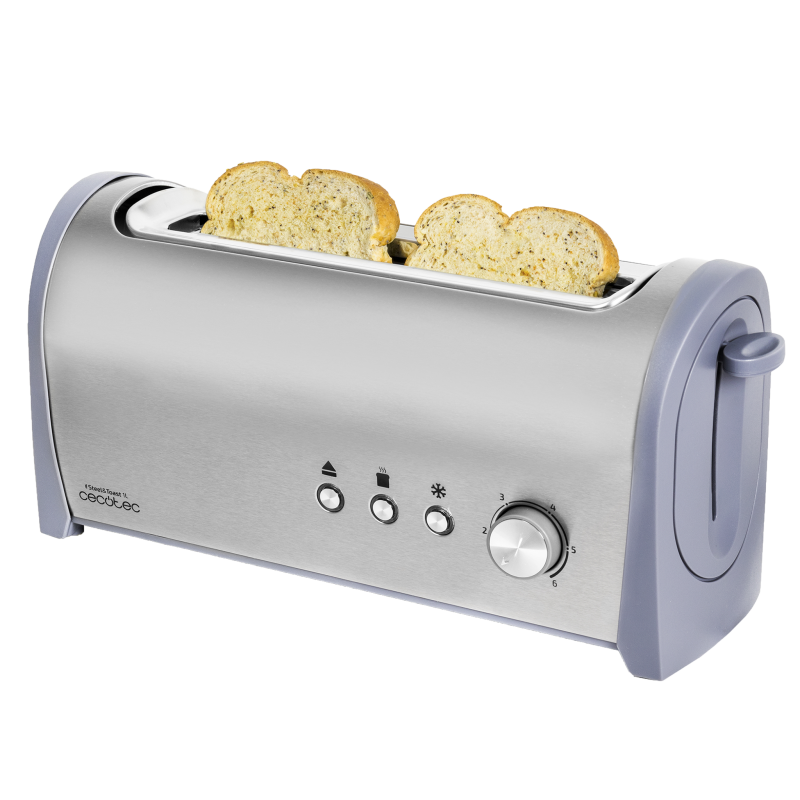 Tostadora steel&toast 1l