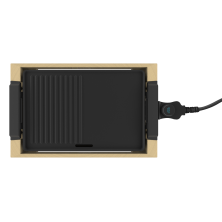 Plancha de cocina Tasty&Grill 2000 Bamboo Black