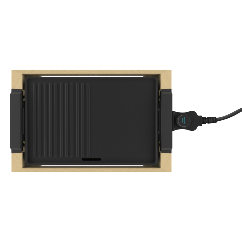 Plancha de cocina Tasty&Grill 2000 Bamboo Black