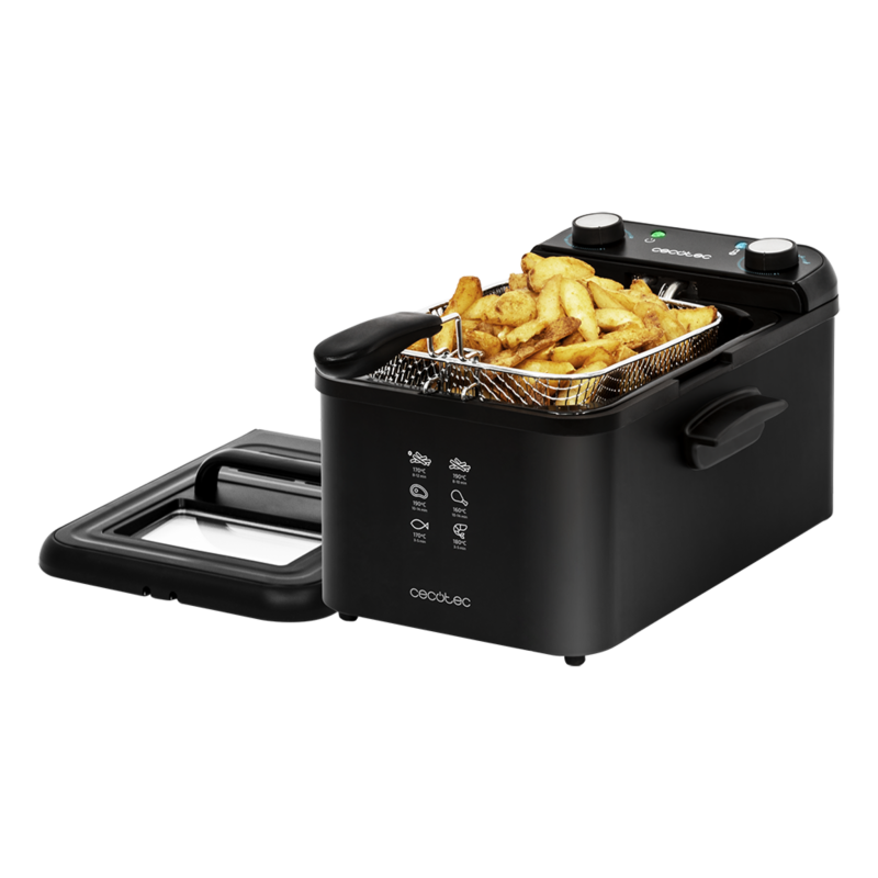 Freidora Cecotec Cleanfry Infinity 3000 Black
