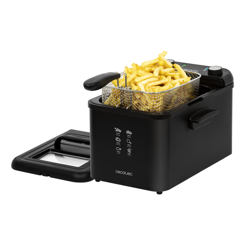 Freidora Cecotec Cleanfry Infinity 4000 Black