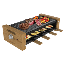 Raclette Cheese&Grill 8200 Wood Black