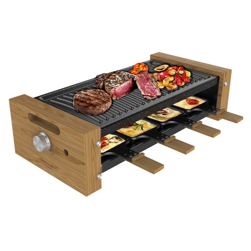 Raclette Cheese&Grill 8200 Wood Black