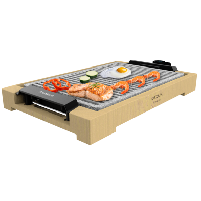 Plancha de cocina Tasty&Grill 2000 Bamboo LineStone