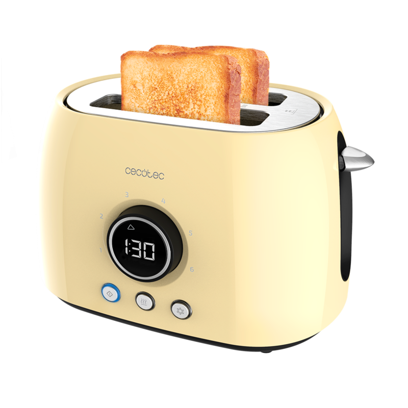 Tostador vertical digital ClassicToast 8000 Yellow Double