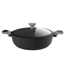 Olla baja Polka Exclusive 28 Low Pot Wood&Rock