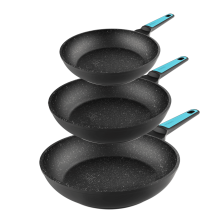 Set de sartenes polka platinum 18-22-26 bucket set thunder