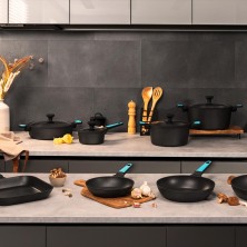 Set de Sartenes Polka Platinum 20-24 Bucket Set Thunder