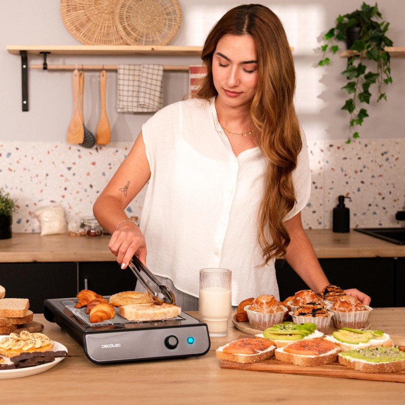 Tostador plano Turbo EasyToast InoxDark